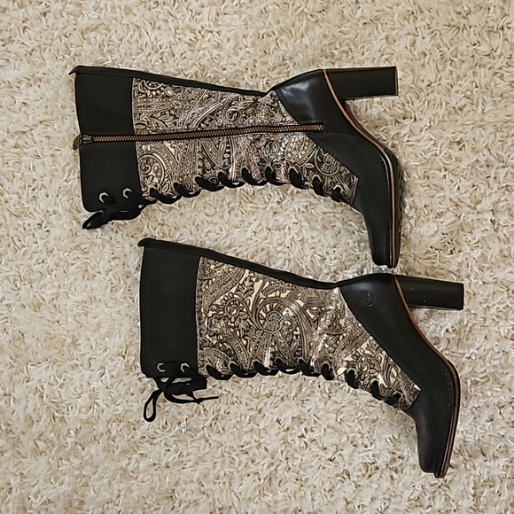 TIMBERLAND Guildtin Rare Lace Up Tall Black Boot Size 9 - Picture 8 of 16